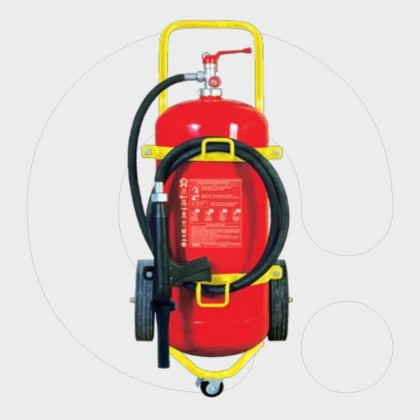 Trolley Fire Extinguisher 50 l Foam