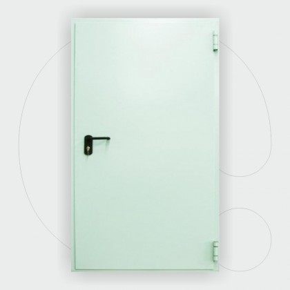 Single leaf Fire Door 60 min, 1.000 x 2.150 mm