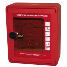 PVC Fire Hose Cabinet with Transparent Safe Crashing Door